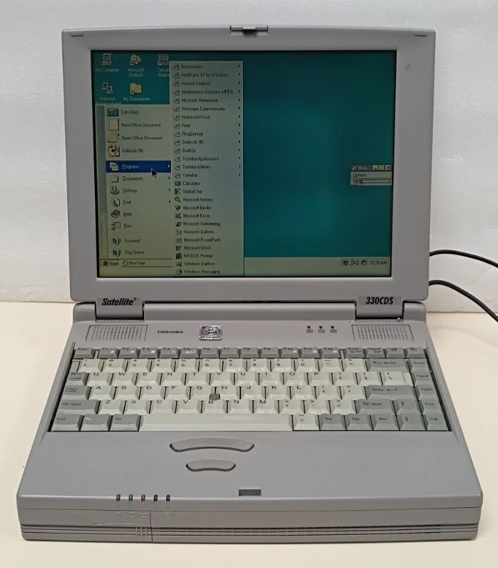 Toshiba Intel Pentium MMX PC Laptops & Netbooks for sale | eBay
