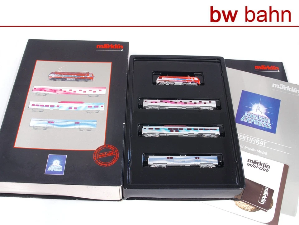 Märklin Spur Z 8117 Starlight Express Set Elektra - neuwertig