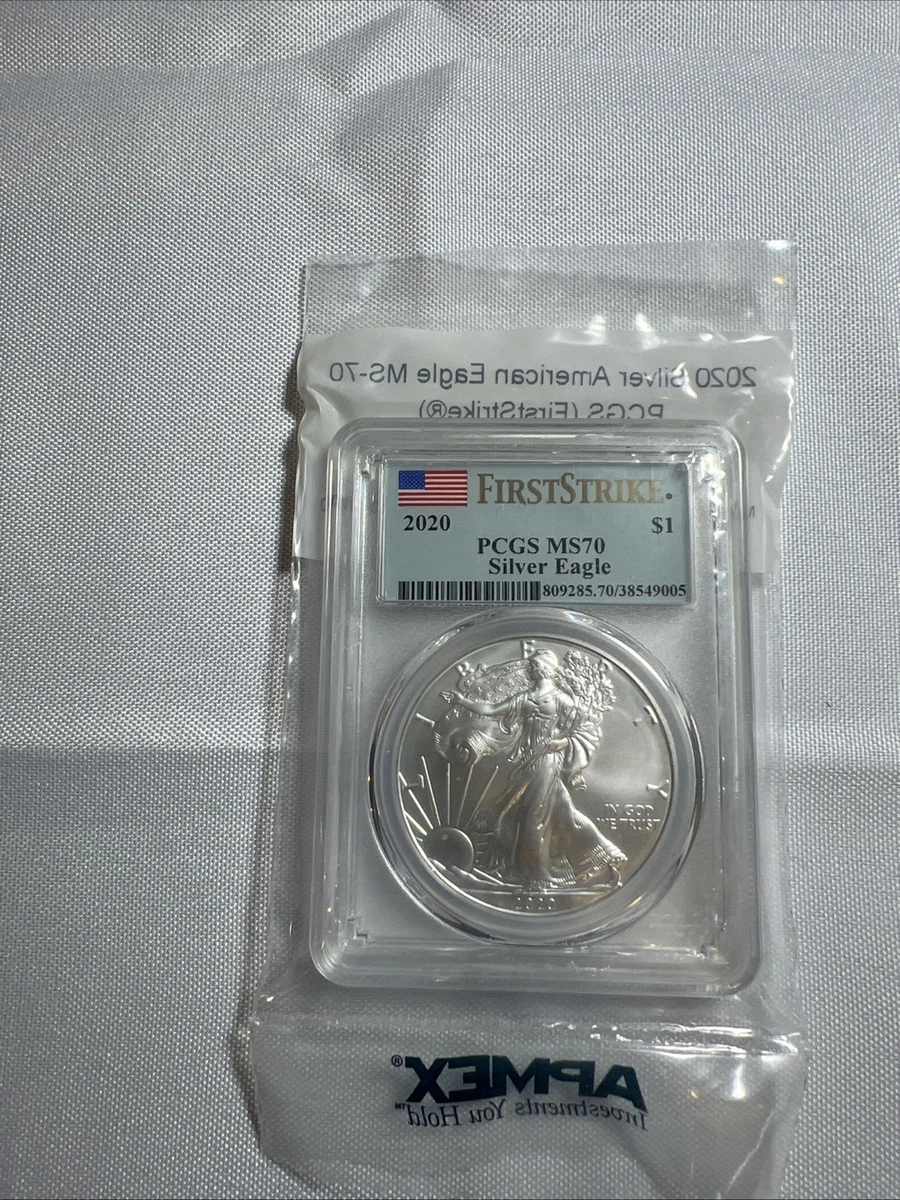 American Eagle MS 70 Graded 2020 Silver Bullion Coins for sale | eBay