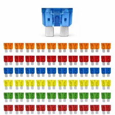 60pcs Led Blade Fuse Assortment Smart Glow 5a-40a Ato 12v 60pcs Led Blade Fuse Assortment Smart Glow 5a-40a Ato 12v