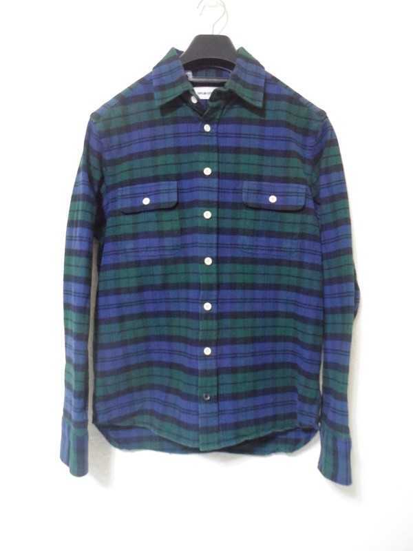 Taylor Stitch Blackwatch Plaid Yosemite Flannel Shirt 36
