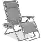 Best Choice Products Monochromatic Zero Gravity Chair Recliner Side Tray