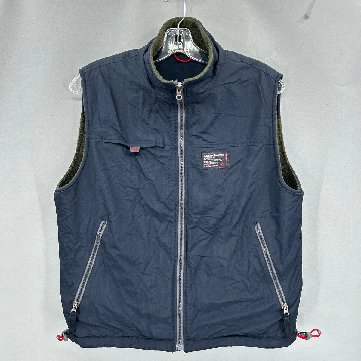 Abercrombie mens best sale vest