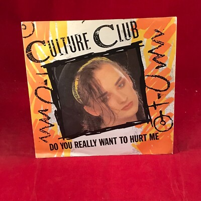 CULTURE CLUB Do You Really Want To Hurt Me 1982 UK 7'' Vinyl Single original 45 B