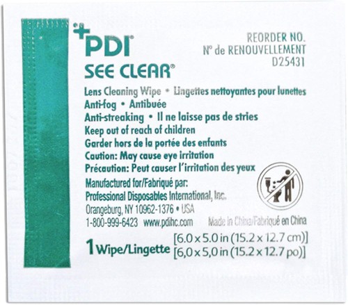 All-Purpose Lens Cleaning Wipes - 120 Count Pack for Safe Use on All Lenses - Picture 6 of 6