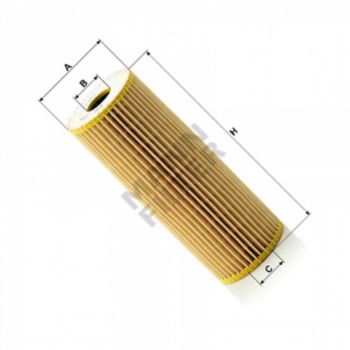 MANN-FILTER HU 727/1 x Ölfilter Passt für MERCEDES-BENZ COUPE C124 300 CE-24 - Picture 2 of 2