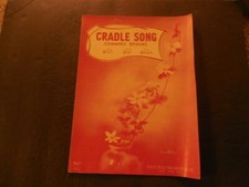 Cradle Song Sheet Music Johannes Brahms 1941 Armsco ID:45367