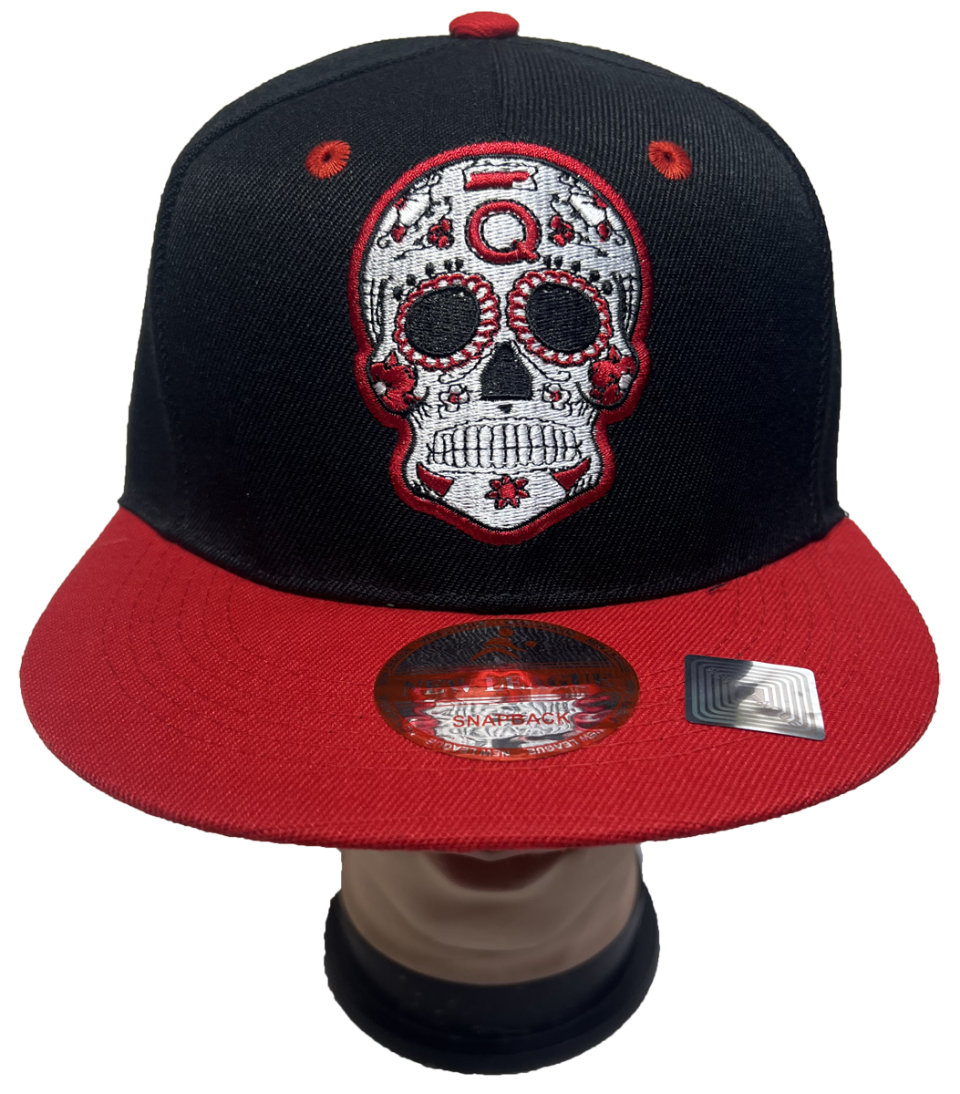 SKULL Hip Hop Embroidered Snapback Adjustable Baseball Cap Hat LOT