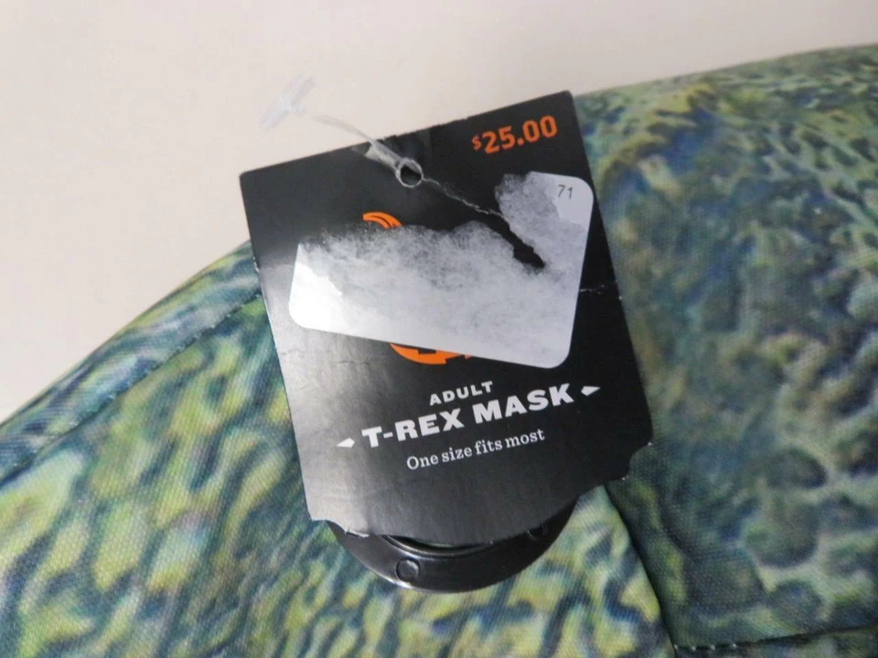 Hyde and Eek Boutique Adult T-Rex Mask Headpiece Dinosaur Halloween Costume - Image 4 of 4