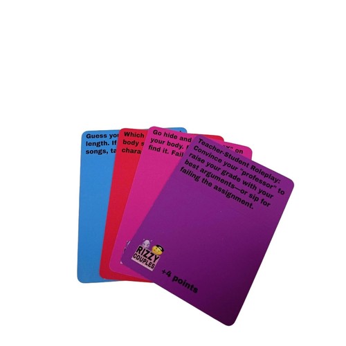 RIZZY COUPLES Spicy Date Card Game - RIZZ UP Your Romance! (NEW 2025) 150 Cards - Picture 4 of 12