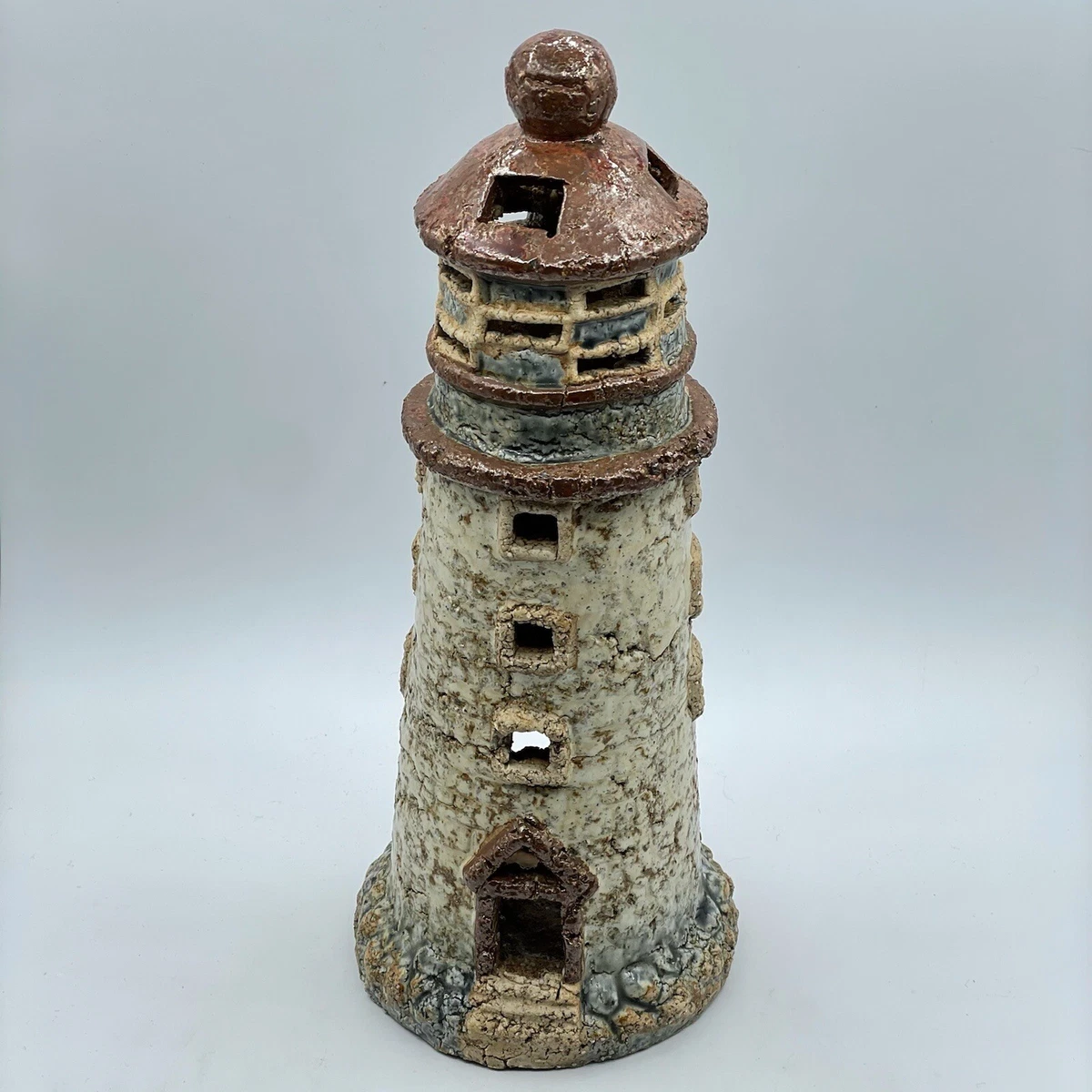 Lighthouse tea light holder deals