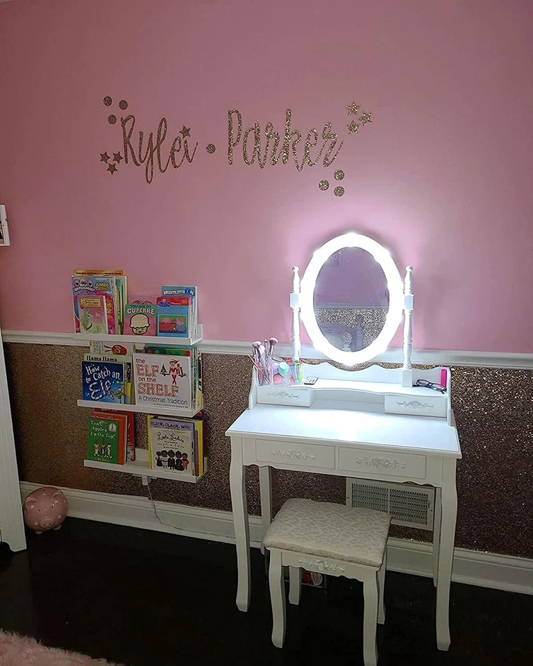 Self Adhesive Champagne Gold Chunky Glitter 17.4in x 16.4ft,  - Image 4 of 4