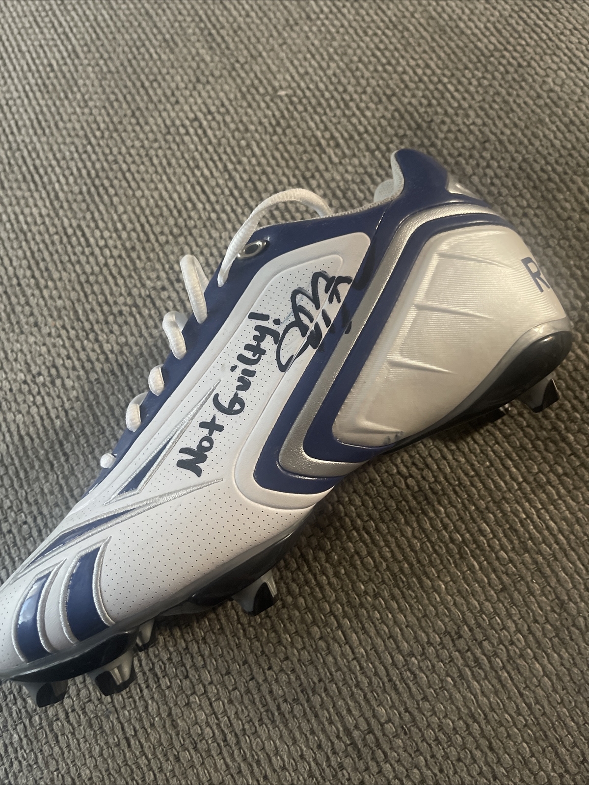 Jose Baez Signed Cleat - Aaron Hernandez