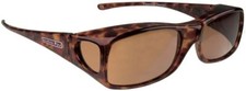 Jonathan Paul  Fitovers Eyewear Large Aria in Tortoise  Amber AA002A