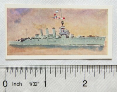 Lyon Teekarte HMS 1902-1962 Nr. 7 HMS Chester, leichter Kreuzer