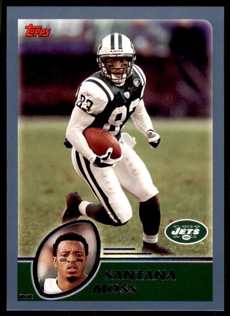 2003 TOPPS SANTANA MOSS NEW YORK JETS #41 | eBay