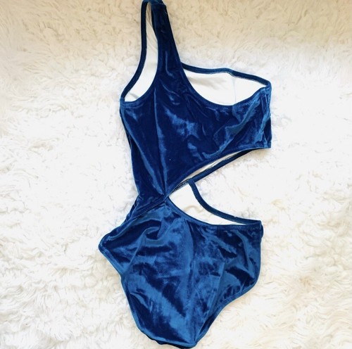 Solid & Striped The Claudia Cut-Out Velvet Swimsuit Size XS - Picture 11 of 12