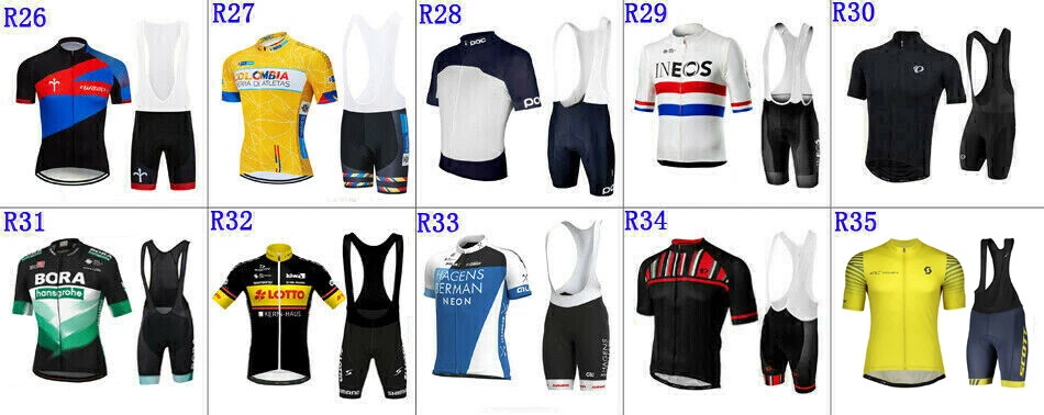 Completi ciclismo hotsell cinesi su ebay