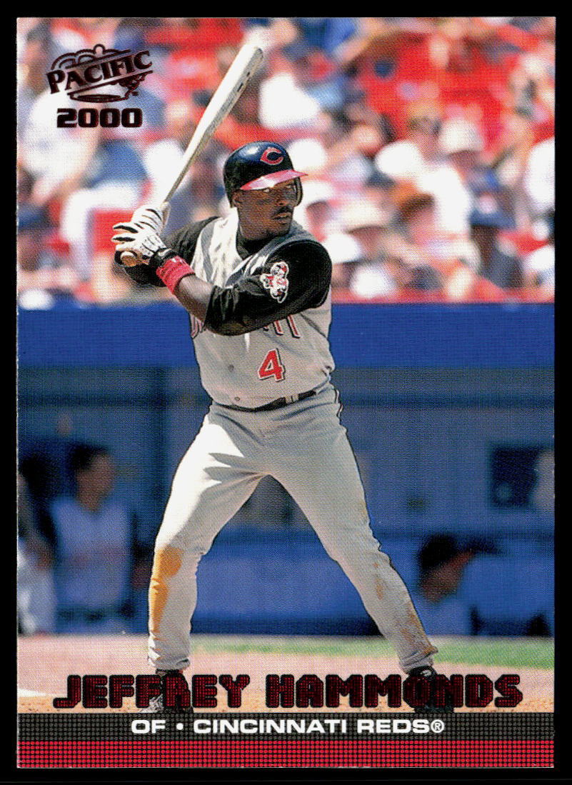 Jeffrey Hammonds 2000 Pacific Ruby #112 Touched Corners