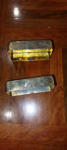 Gibson 1972 Embossed T Top Cover Pair, Gold - Picture 3 of 6