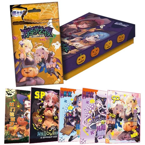 Halloween Goddess Premium Collectors Anime Waifu Booster Box Trading Card Sealed - Picture 1 of 23