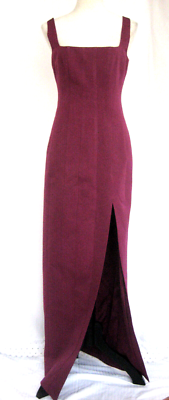 slim fit dress slacks STAUD, Charlotte Dress in Black, Size 4