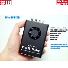 WEB-888 SDR Radio Receiver with 16bit ADC 62M Bandwidth GPS Module for HF VHF
