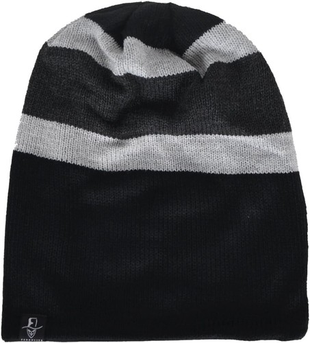 Men's Oversize Skull Slouch Beanie Large Skullcap Knit Hat - Picture 8 of 18
