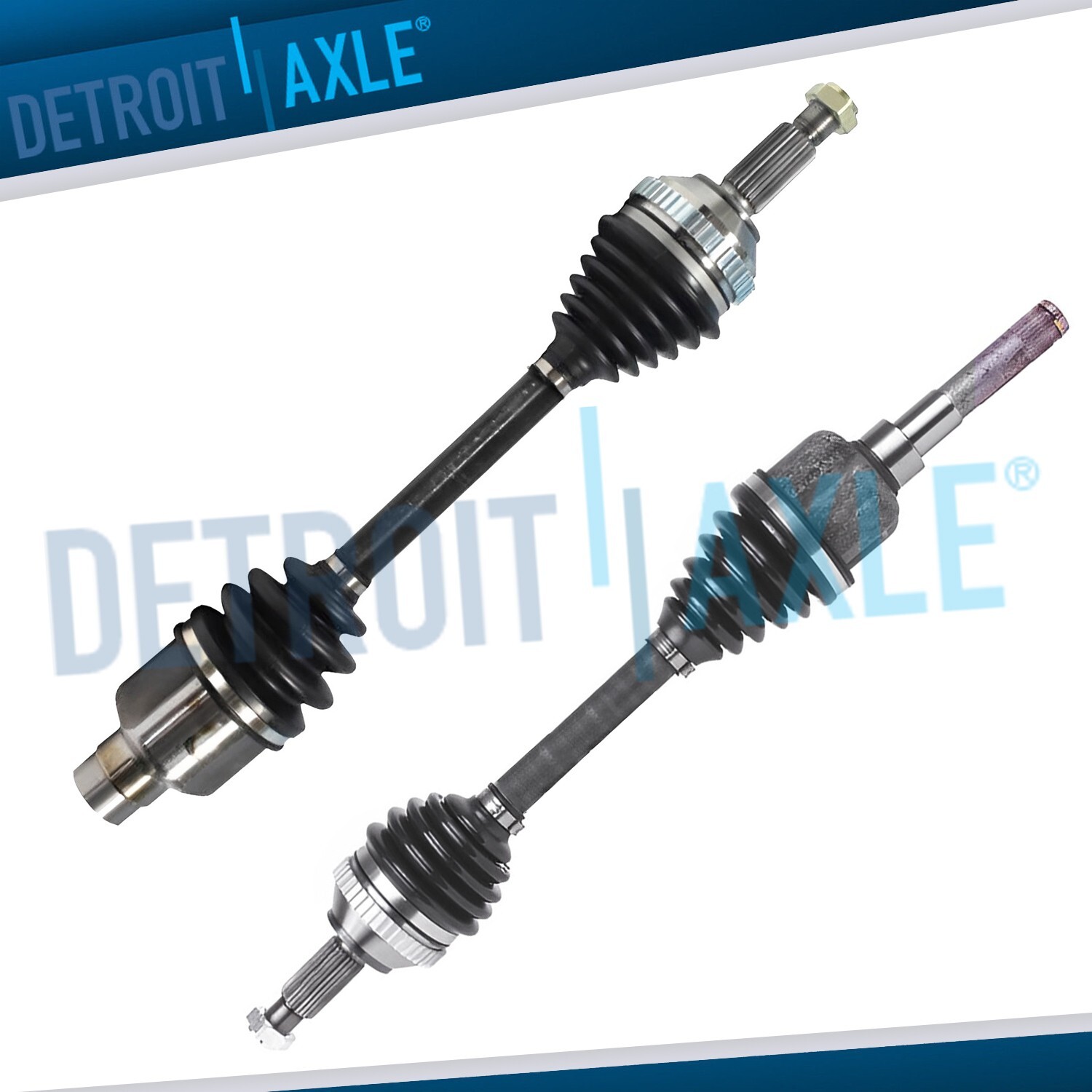 Complete Front CV Axle Shafts Assembly for Mercury Mystique Cougar Ford