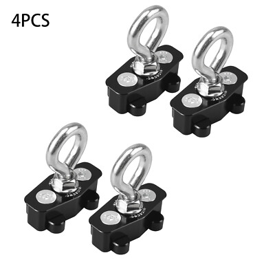 NICECNC 2Pairs Tie Down Anchors Cargo Hook Lock For Can-Am Maverick X3 2017-2021
