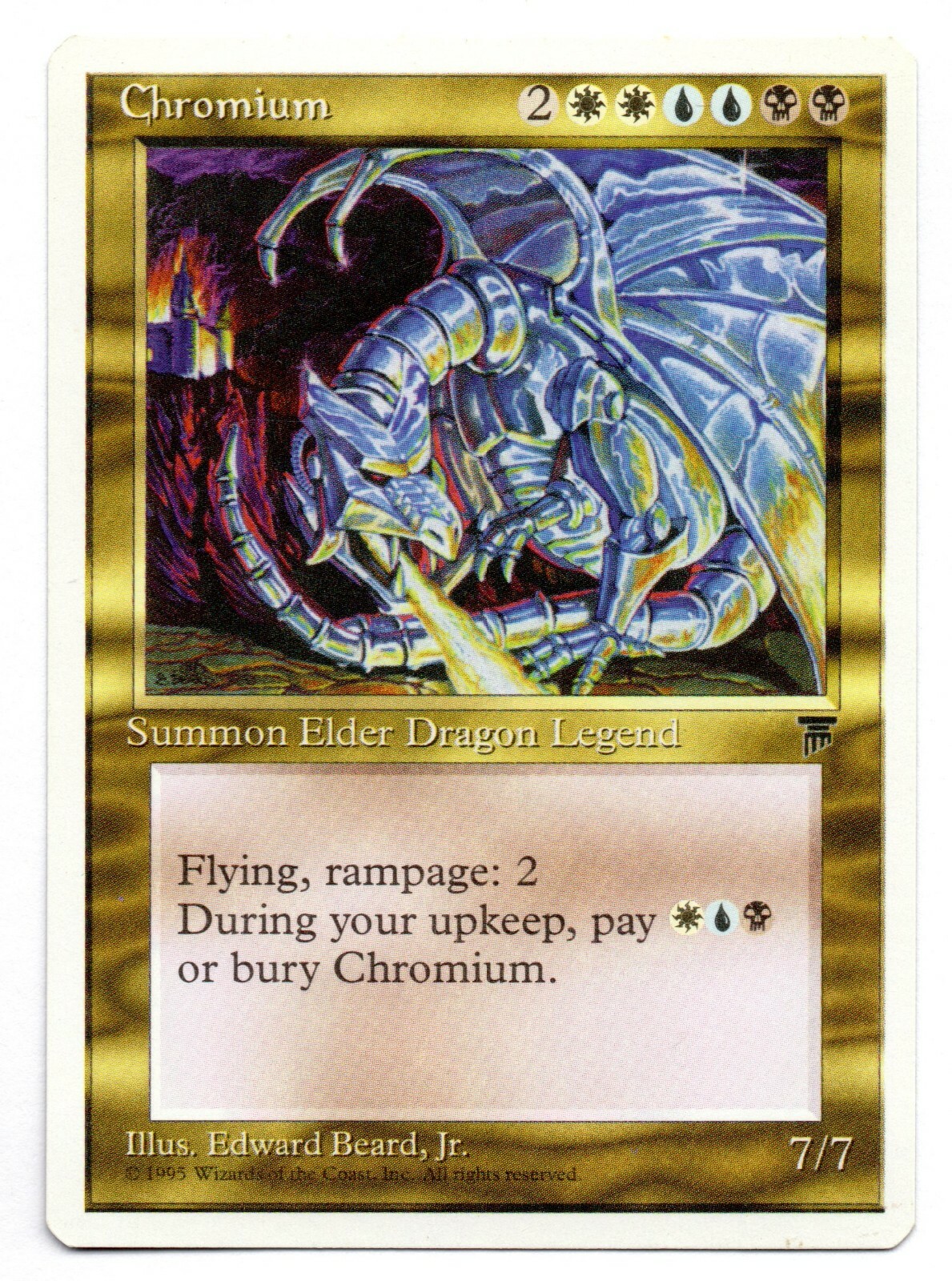 CHROMIUM - CHRONICLES EDITION 1995 MAGIC THE GATHERING MTG