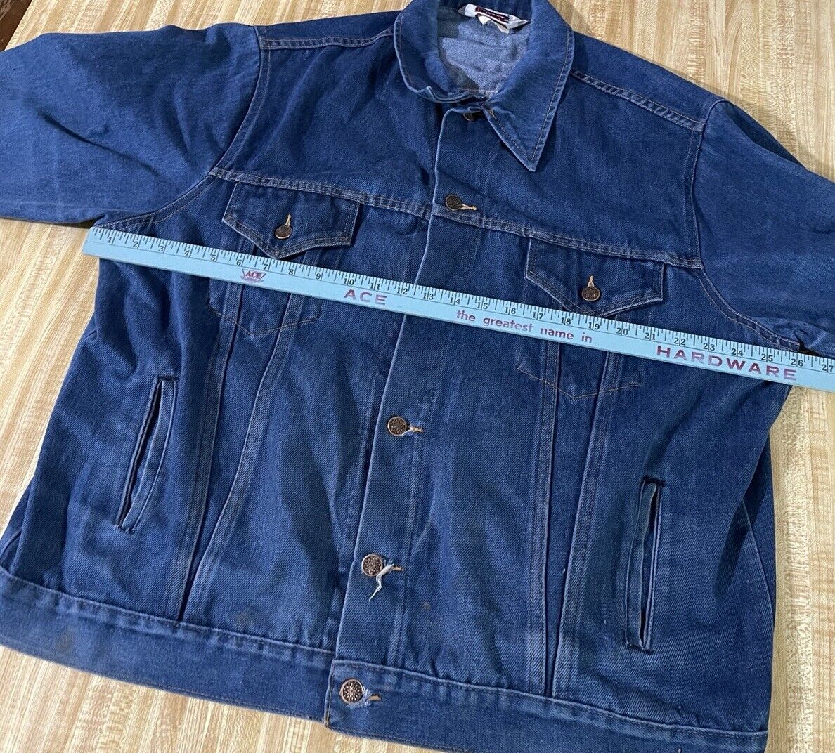 Vintage Big Mac Denim trucker Jacket 2XL XXL blue jean Vintage Big Mac Denim trucker Jacket 2XL XXL blue jean