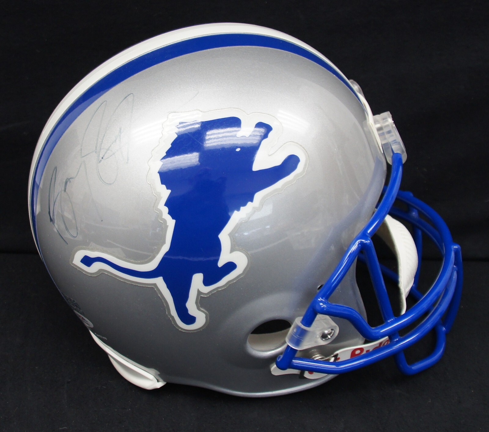 BARRY SANDERS Autographed Full Size Riddell Helmet PSA/DNA DETROIT LIONS HOF