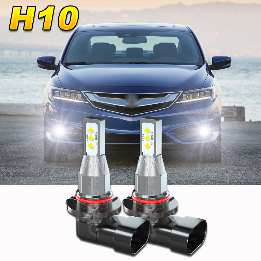 For Acura TL RL ILX TSX RDX MDX 9145 White LED Daytime Running