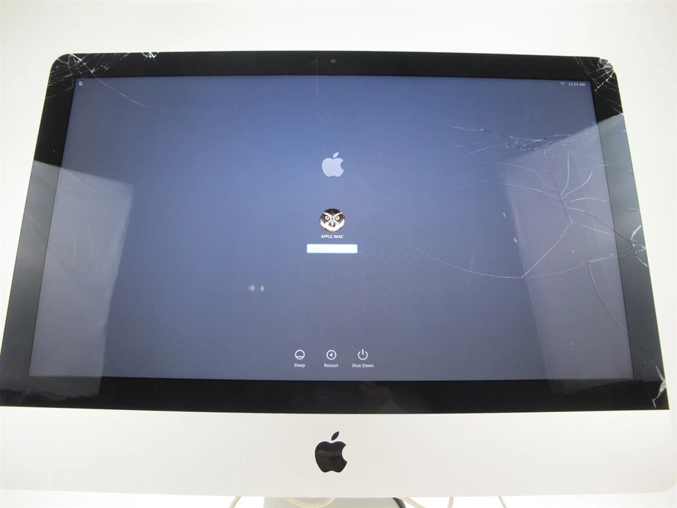 Apple iMac A1418 21.5" i5 2.7GHz 8GB RAM Late 2013 OS X 1TB HD Damaged Screen - Image 3 of 4