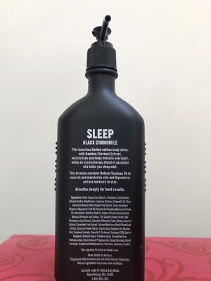 Bath & Body Works Aromatherapy BLACK CHAMOMILE SLEEP Body Lotion