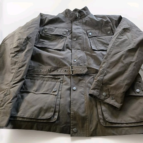PENNESI Italy Men's XXL Brown Cold Wear Utility Jacket • Removable Liner • EUC - 第 1/14 張圖片