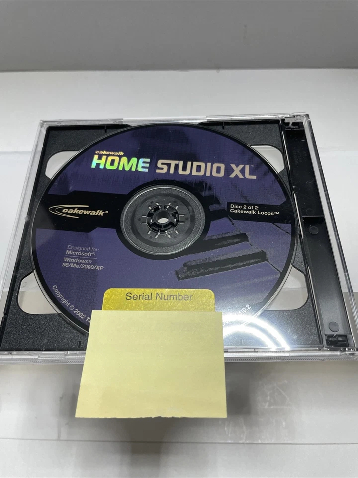 Cakewalk Home Studio XL Runs on Windows 98/Me/98SE/XP/2000 RARE Complete - Image 4 of 4
