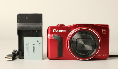 Canon PowerShot SX710 HS Red 20.3MP Compact Digital Camera
