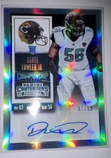 2015 Panini Contenders Dante Fowler Jr. Rookie Auto Championship Ticket /99 