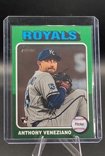 2024 Topps Heritage High Number - Anthony Veneziano #602 Green Border (RC)