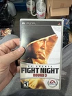 EA Sports Fight Night Round 3 PlayStation Portable PSP Complete Manual Tested