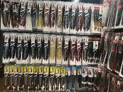 X-PRESSION Ultra Braid Pre Stretched Xpression Braiding Hair Kanekalon 46 inches