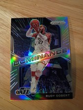 2020 21 Prizm Silver Prizm Dominance Rudy Gobert