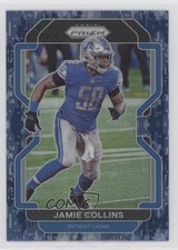 2021 Panini Prizm Navy Camo Prizm 7/25 Jamie Collins #152 10j6