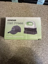 EENOUR Hat Press Machine, Mini Heat Press for Caps with 3 Heating Levels & Auto-
