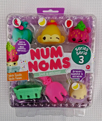 Num Noms Series 3 Fresh Fruits Starter Pack Factory Sealed New in Package