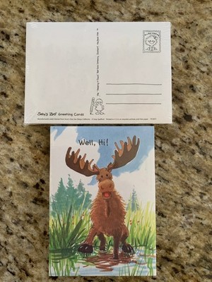 Suzy's Zoo 10 wildlife mouse postcards:  Well, Hi! 
