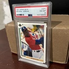 1991 Upper Deck Baseball Michael Jordan SP1 EX-MT PSA 6 White Sox