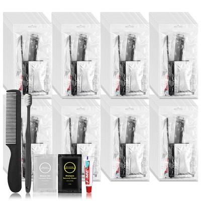 Toiletry Kits Disposable Travel Size Personal Hygiene Kits for Homeless Care ...